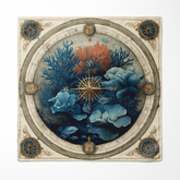 CORALIS SILK ASCOT AND POCKET SQUARE SET – PREMIUM COLLECTION