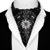 OBSIDIAN SILK ASCOT – PREMIUM COLLECTION