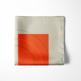 HORIZEN SILK POCKET SQUARE