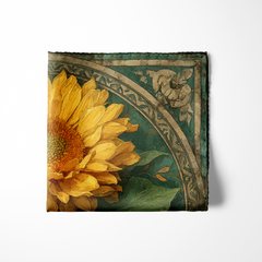 SOLEIL SILK POCKET SQUARE