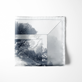 VEINSCAPE SILK POCKET SQUARE