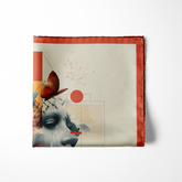 AWAKENING SILK POCKET SQUARE