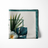 FLORANTA SILK POCKET SQUARE