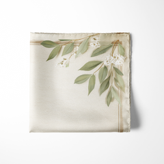 ROSELURE SILK POCKET SQUARE