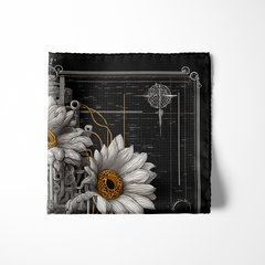 TECHFLORA SILK POCKET SQUARE