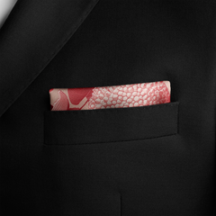 LYCHEORA SILK POCKET SQUARE