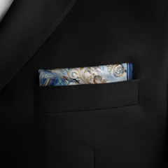 AQUILA SILK POCKET SQUARE