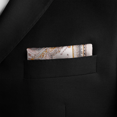 CELESTIA SILK POCKET SQUARE