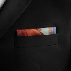 BLOSSOM SILK POCKET SQUARE