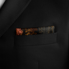 FLORACODE SILK POCKET SQUARE
