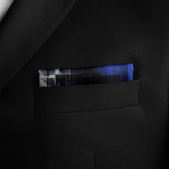 FRACTIX SILK POCKET SQUARE