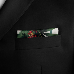 FLORANTA SILK POCKET SQUARE