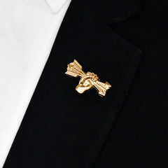 GOLDEN ARROW BROOCH