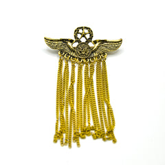 GOLDEN EAGLE WING BROOCH