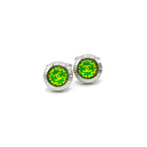 CRIMISON DIAMOND CUFFLINKS