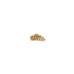 GOLDEN BARLEY LEAF BROOCH