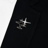 SILVER SPARKLING BROOCH