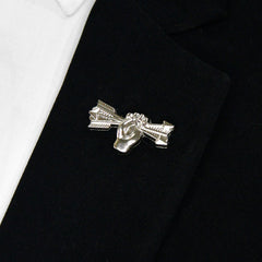 SILVER ARROW BROOCH