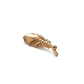 GOLDEN ROYAL LEAF BROOCH