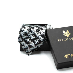 GEOMETRIC PATTERN TIE