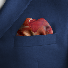 BLOSSOM SILK POCKET SQUARE