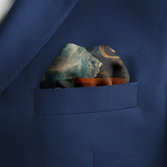 PORTALIS SILK POCKET SQUARE