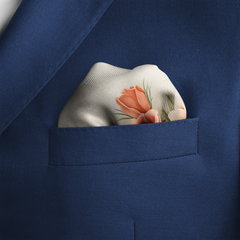 ROSELURE SILK POCKET SQUARE