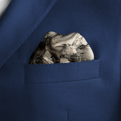MARBLIS SILK POCKET SQUARE