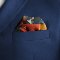 AWAKENING SILK POCKET SQUARE