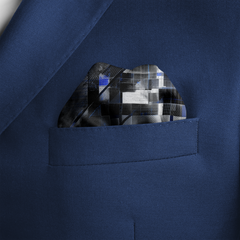 FRACTIX SILK POCKET SQUARE