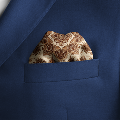 SIENNA SILK POCKET SQUARE