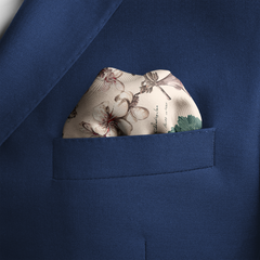 BOTANIKA SILK POCKET SQUARE