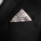 ARAQEL SILK POCKET SQUARE