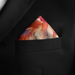 BLOSSOM SILK POCKET SQUARE