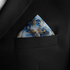AQUILA SILK POCKET SQUARE