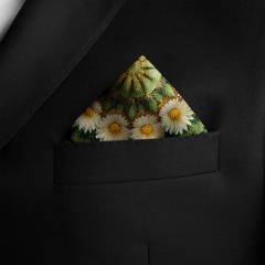 SOLARA SILK POCKET SQUARE