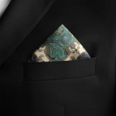 SELENE SILK POCKET SQUARE