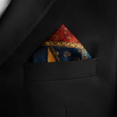 MOSAICO SILK POCKET SQUARE