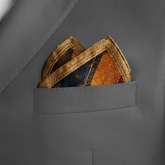 MOSAICO SILK POCKET SQUARE