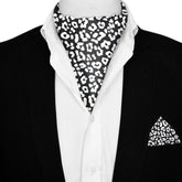 LEOPARD SILK ASCOT AND POCKET SQUARE SET – PREMIUM COLLECTION