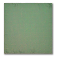 OLIVE LIGHT GREEN SILK ASCOT AND POCKET SQUARE SET – PREMIUM COLLECTION