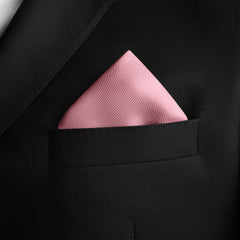 BABY PINK SILK POCKET SQUARE