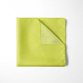 CANARY YELLOW SILK POCKET SQUARE