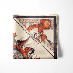 OCEAN SILK POCKET SQUARE