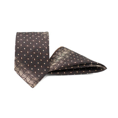 OPULENT OMBRE TIE AND POCKET SQUARE SET