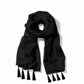 JET BLACK MEN SCARF - PREMIUM COLLECTION