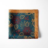 LUXURY FLORAL SILK POCKET SQUARE
