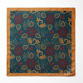 LUXURY FLORAL SILK POCKET SQUARE