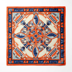 INDIAN VINTAGE SILK POCKET SQUARE