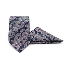 ROYAL PAISLEY TIE AND POCKET SQUARE SET